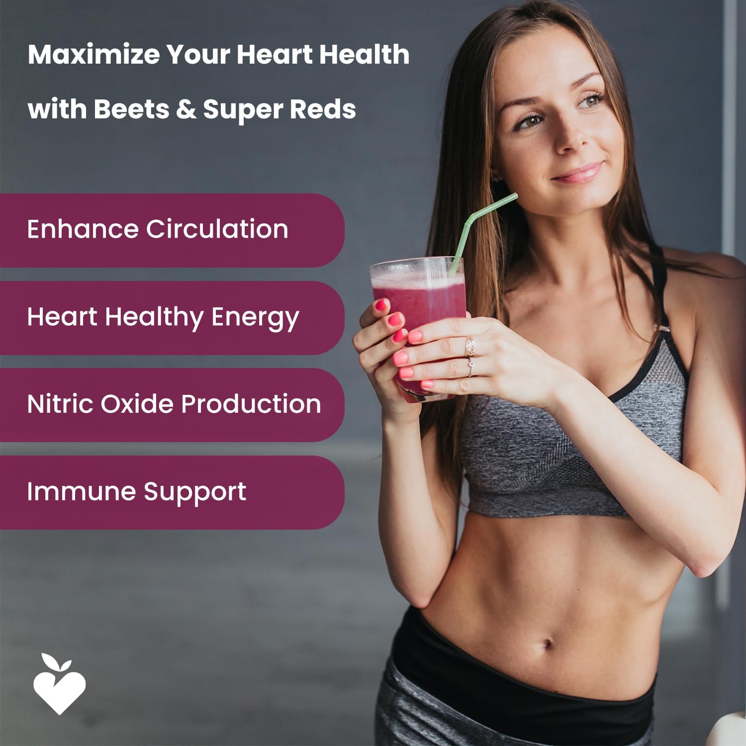مکمل چغندر و تقویت نیتریک اکساید NutraChamps، طعم گیلاس سیاه