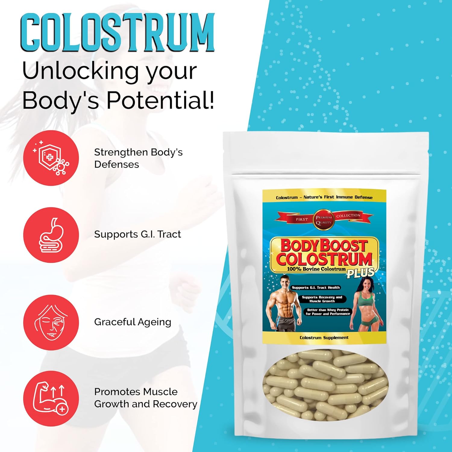 مکمل کلستروم گاوی BodyBoost