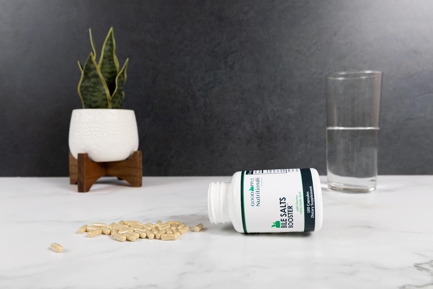 مکمل سلامت گوارش و روده GOODAPPLE NUTRITIONALS، 110 میلی‌گرم، 180 کپسول