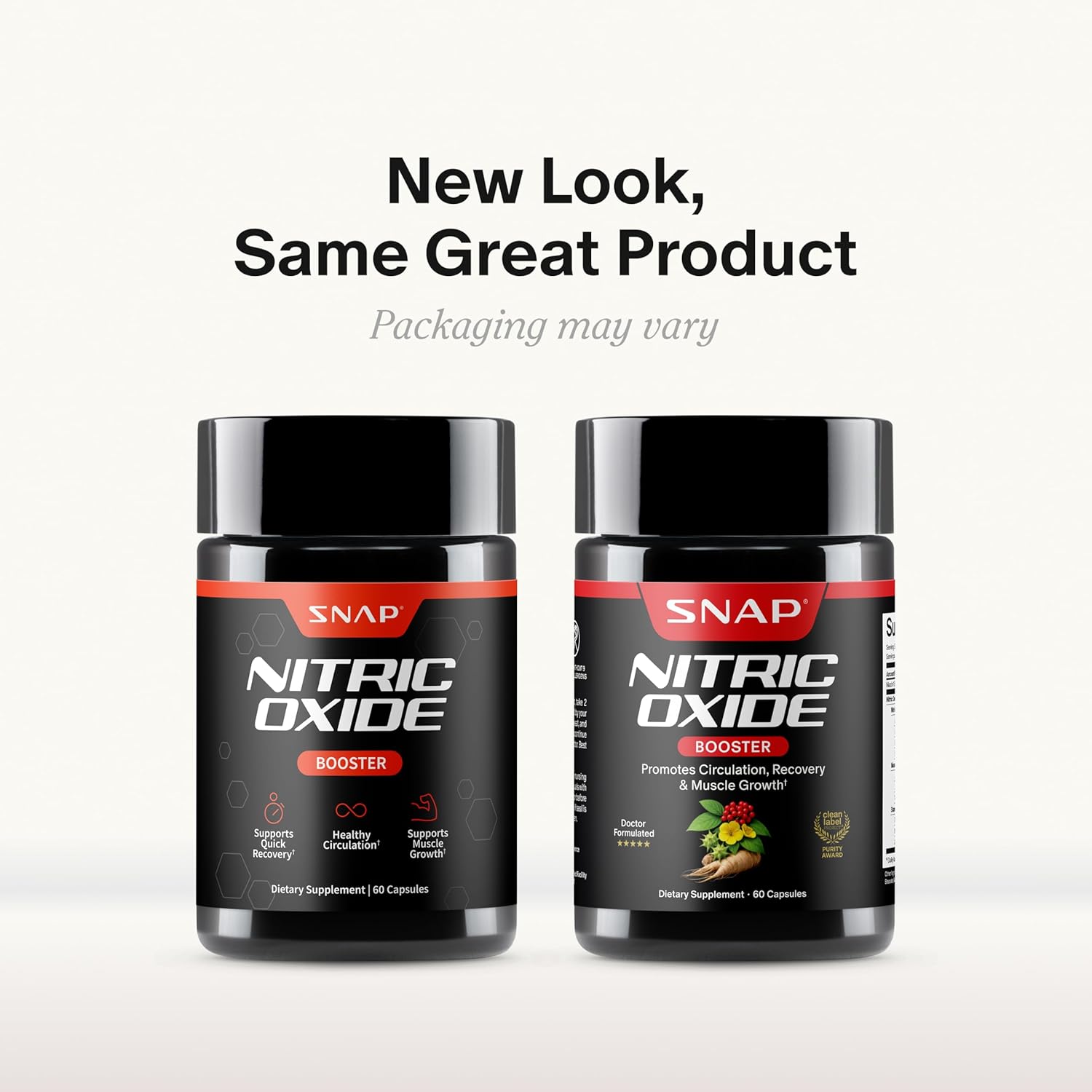 مکمل پری‌ورک‌اوت Snap Supplements، 60 کپسول
