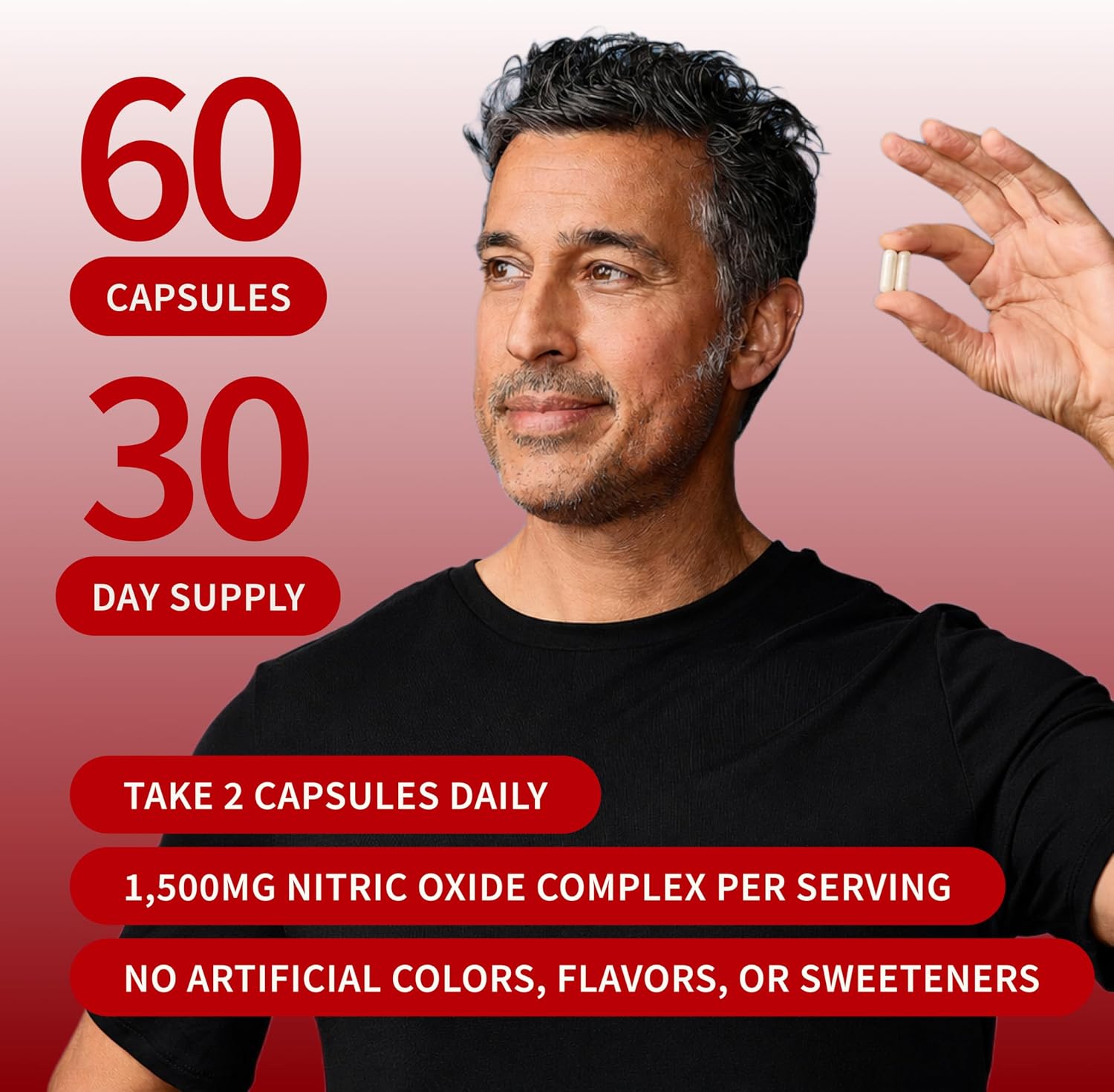 مکمل پری‌ورک‌اوت Snap Supplements، 60 کپسول