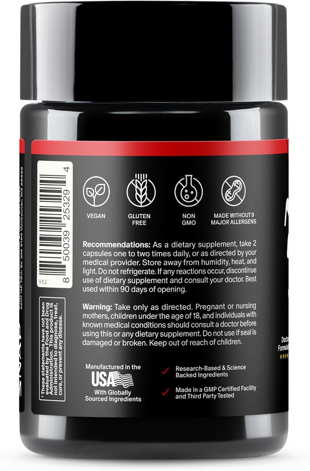 مکمل پری‌ورک‌اوت Snap Supplements، 60 کپسول