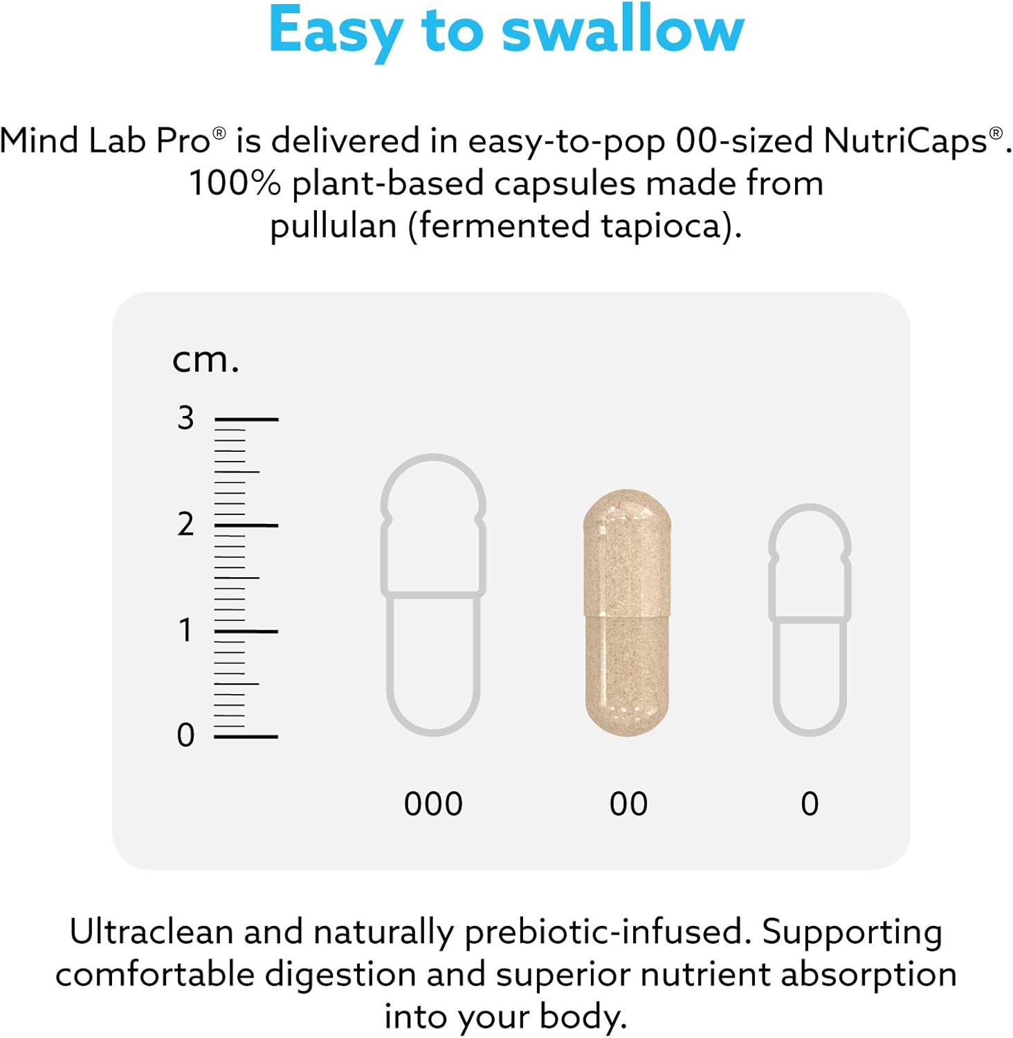 مکمل نوتروپیک حافظه و تمرکز Mind Lab Pro، 60 کپسول