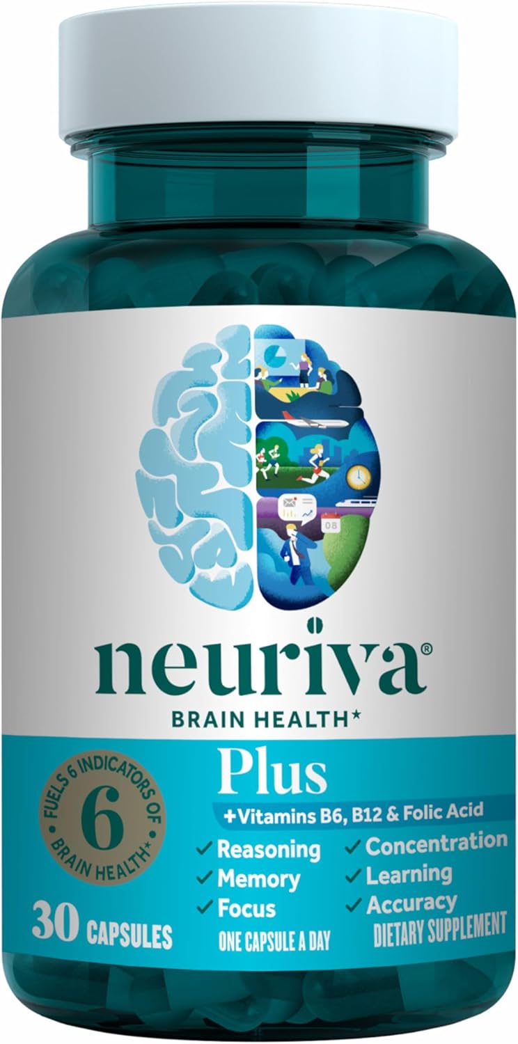 مکمل نوتروپیک حافظه و تمرکز NEURIVA، 30 کپسول