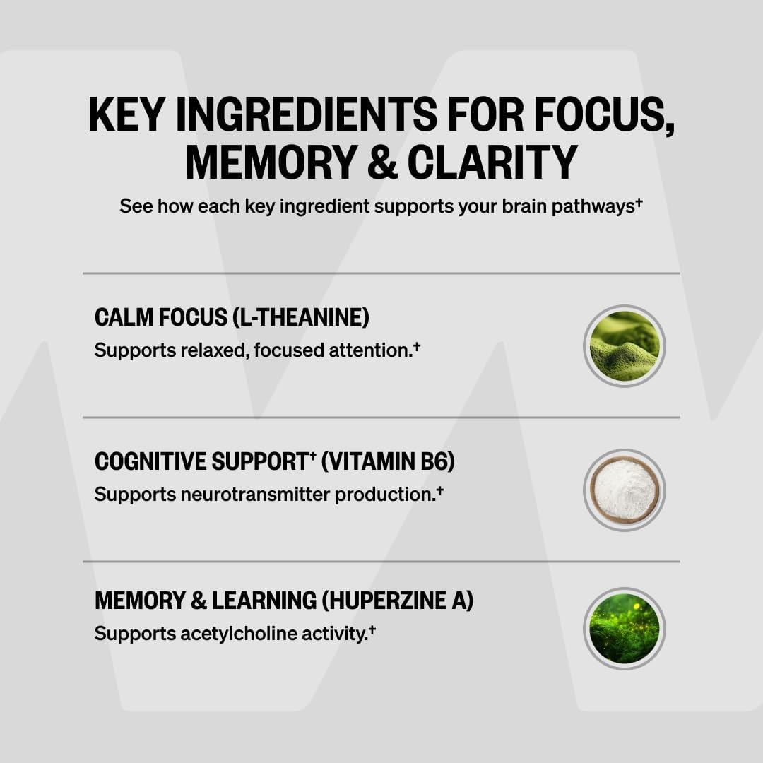 مکمل نوتروپیک حافظه و تمرکز ONNIT مدل Alpha Nootropic، 30 عدد