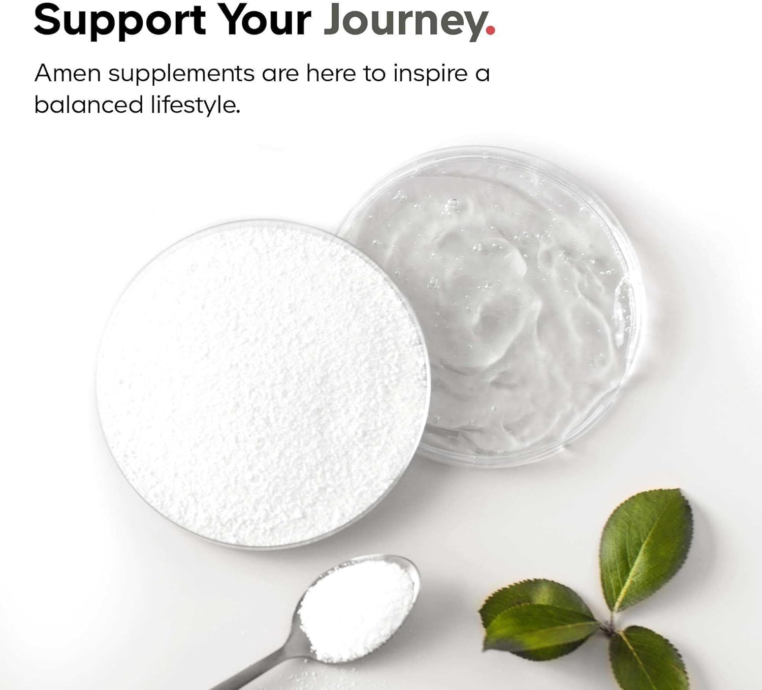 مکمل کلاژن‌ساز پوست، مو و مفاصل Amen مدل Collagen Booster، 30 کپسول، طعم لیمو