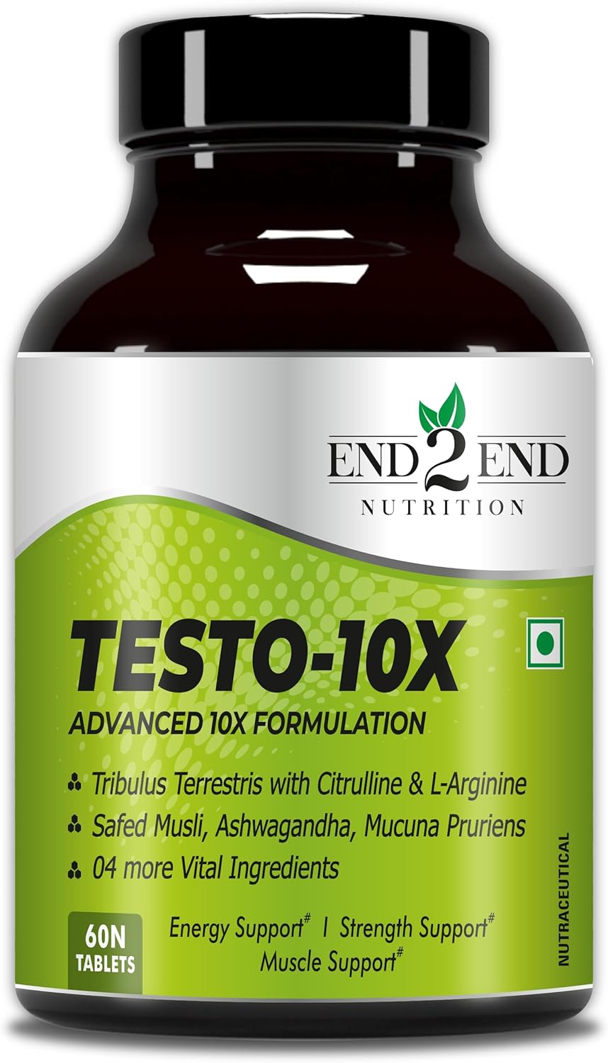 مکمل نیتریک اکساید و پمپ عضلانی End2End Nutrition، 1000 میلی‌گرم، 60 قرص