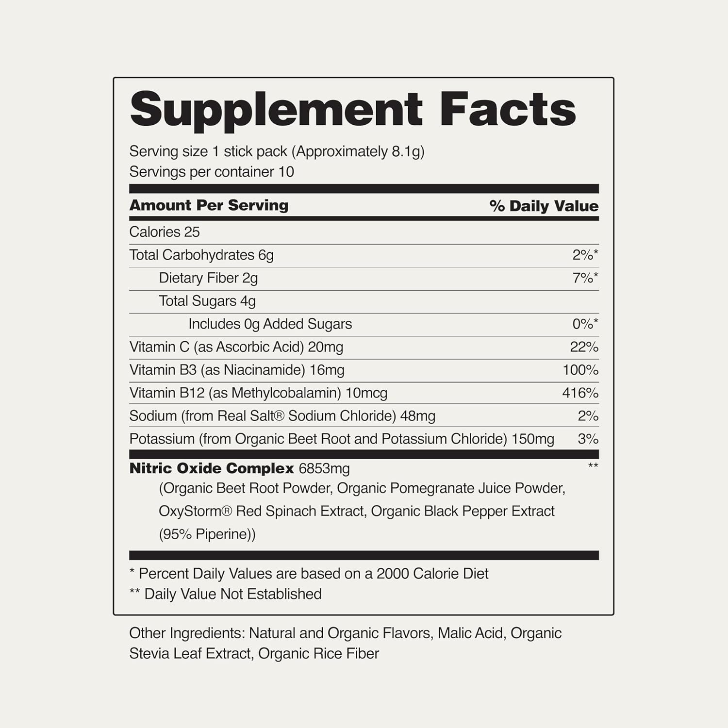 مکمل چغندر و تقویت نیتریک اکساید Snap Supplements، طعم انار
