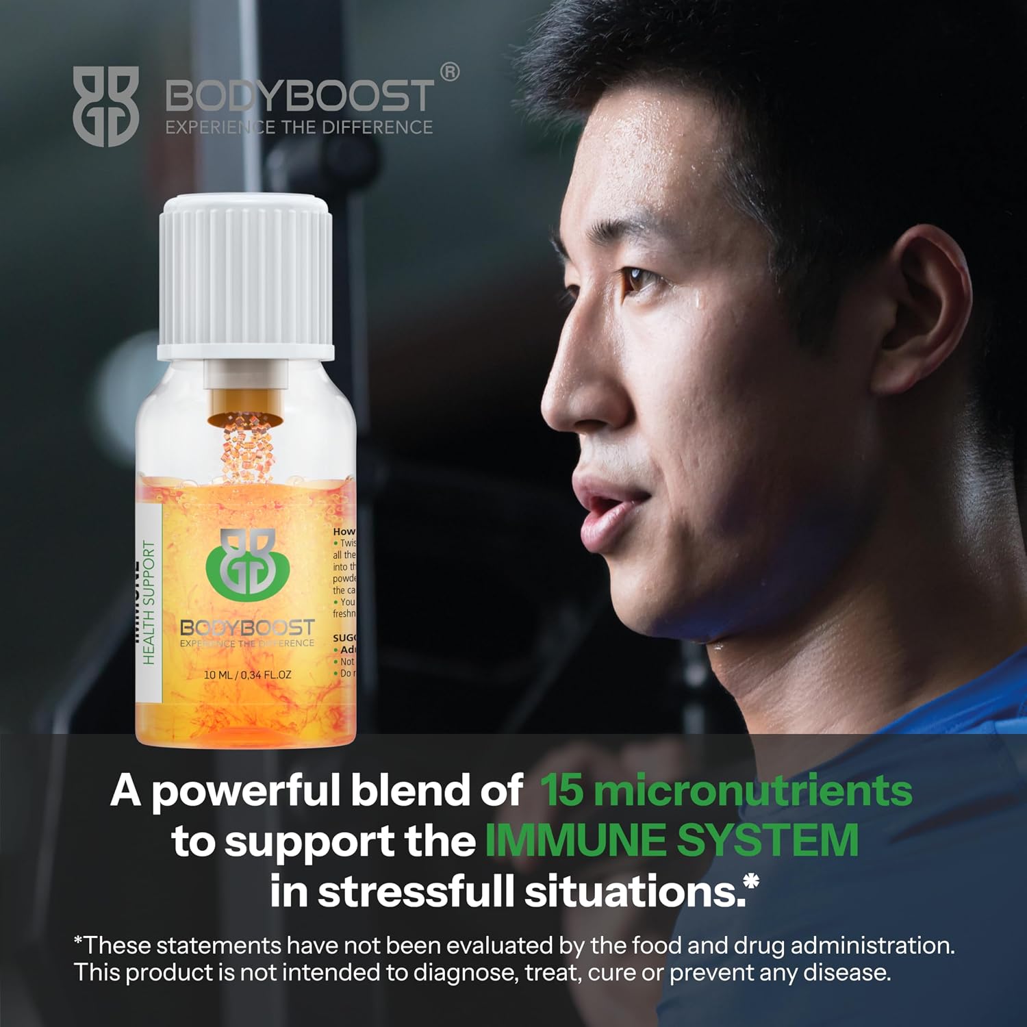 مکمل حمایت از سیستم ایمنی BODYBOOST EXPERIENCE THE DIFFERENCE، 12 ویال