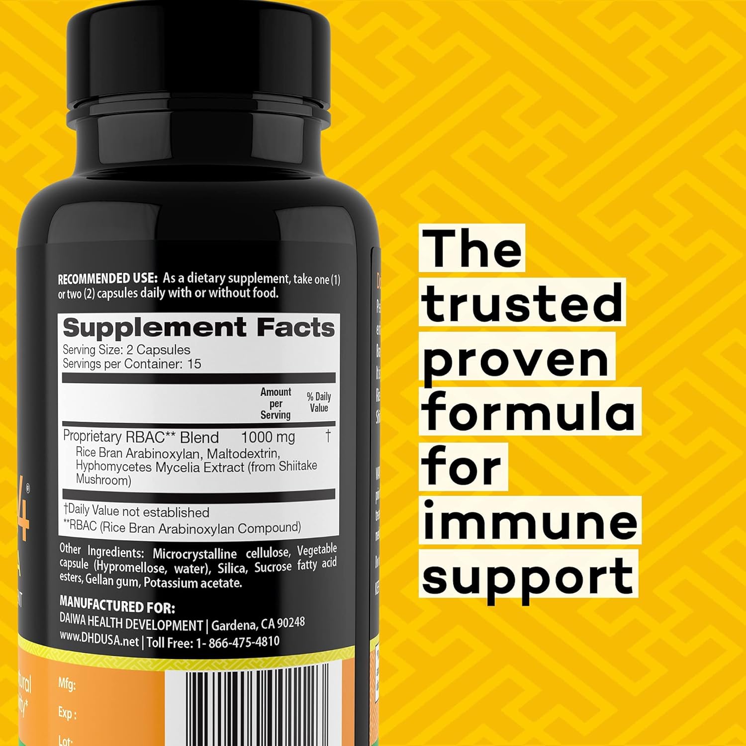 مکمل حمایت از سیستم ایمنی DAIWA HEALTH DEVELOPMENT مدل Peak Immune 4