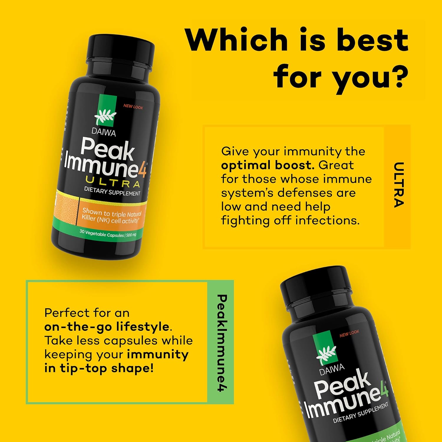 مکمل حمایت از سیستم ایمنی DAIWA HEALTH DEVELOPMENT مدل Peak Immune 4
