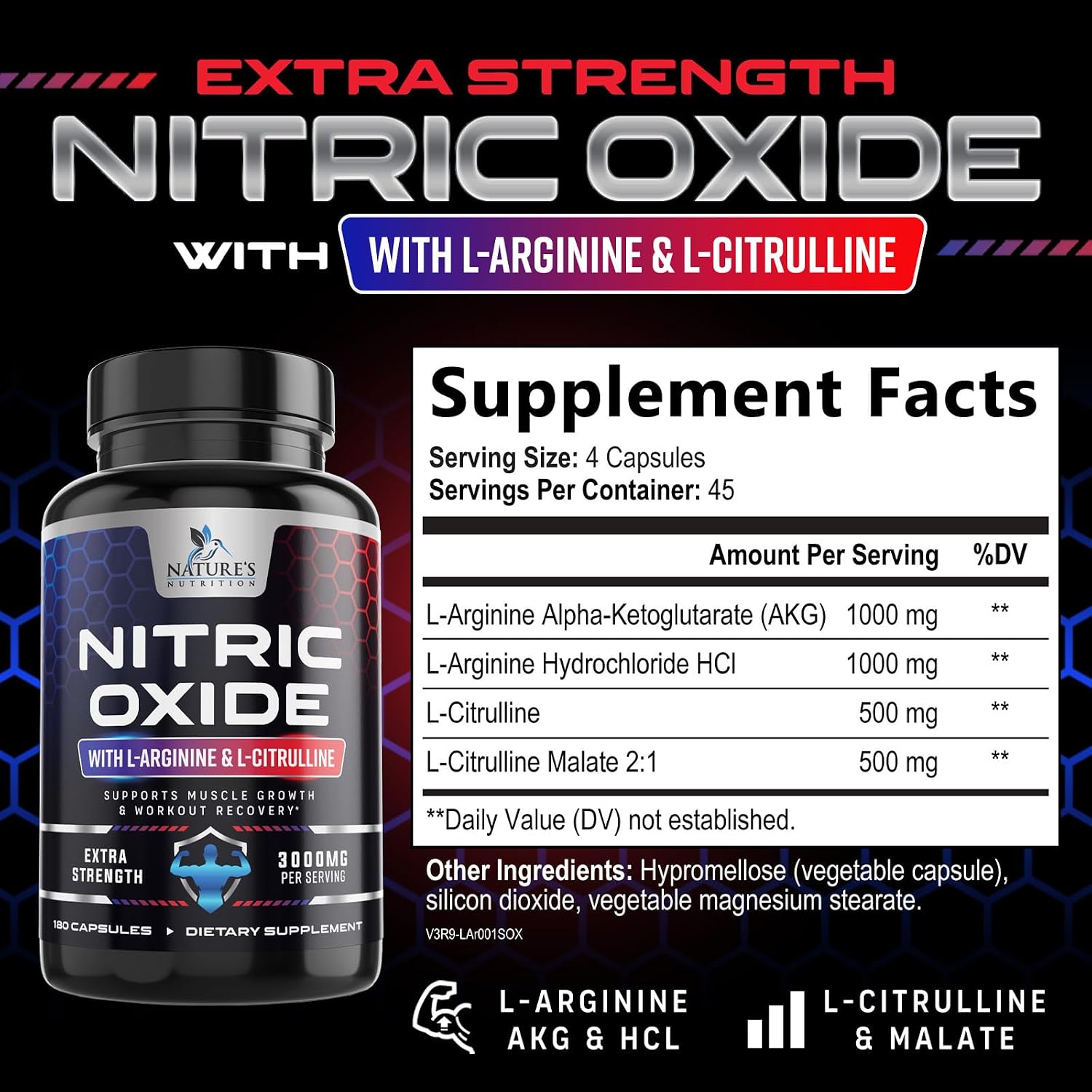 مکمل پری‌ورک‌اوت Nature's Nutrition