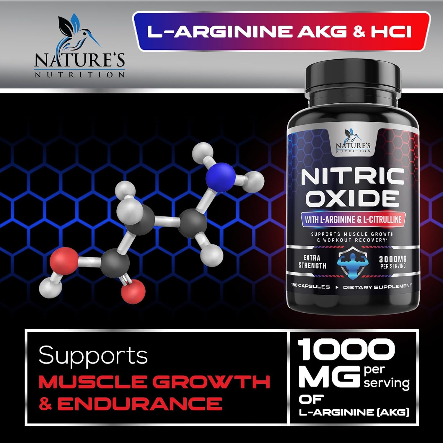 مکمل پری‌ورک‌اوت Nature's Nutrition