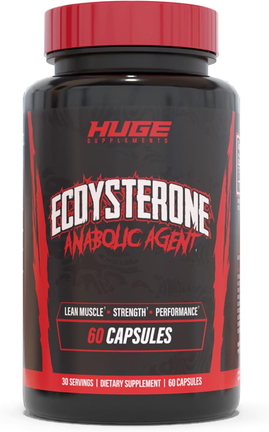 مکمل Ecdysterone برای عملکرد ورزشی Huge Supplements، 60 کپسول