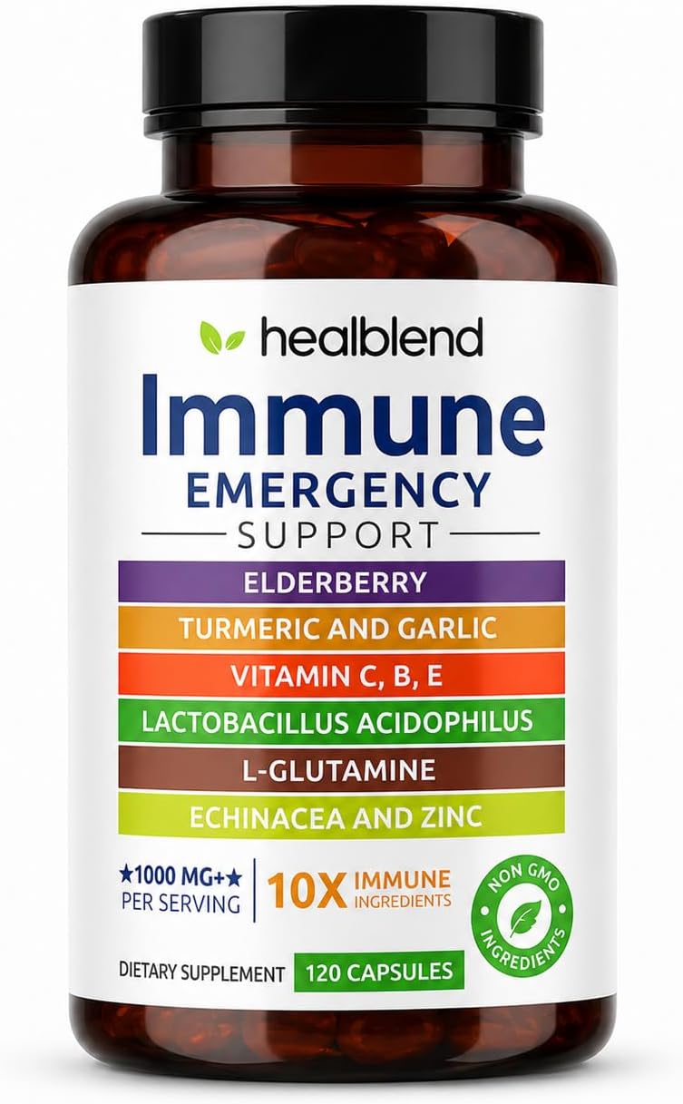 مکمل حمایت از سیستم ایمنی healblend، 120 کپسول