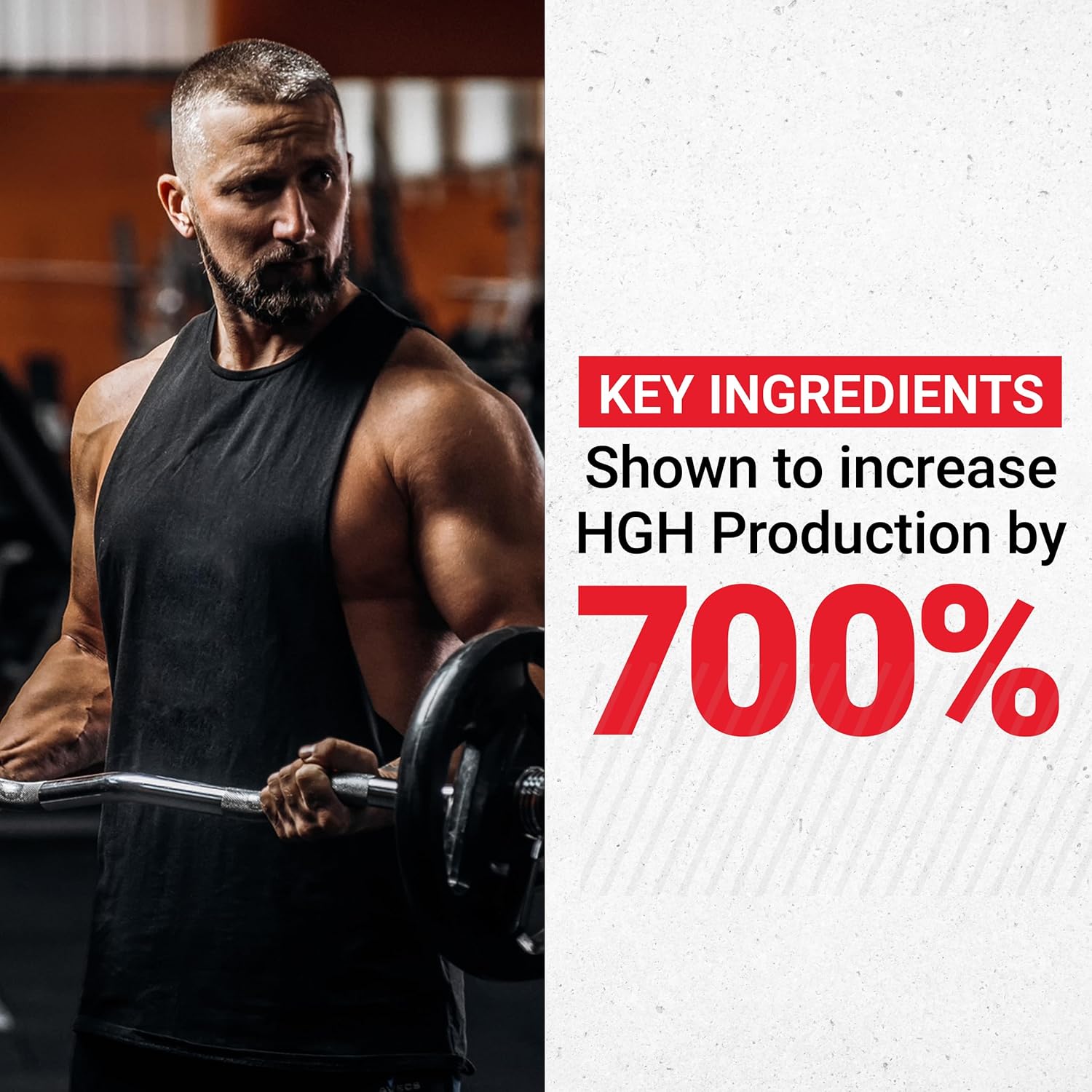 مکمل حمایت از ترشح HGH Force Factor مدل Prime HGH، 75 کپسول