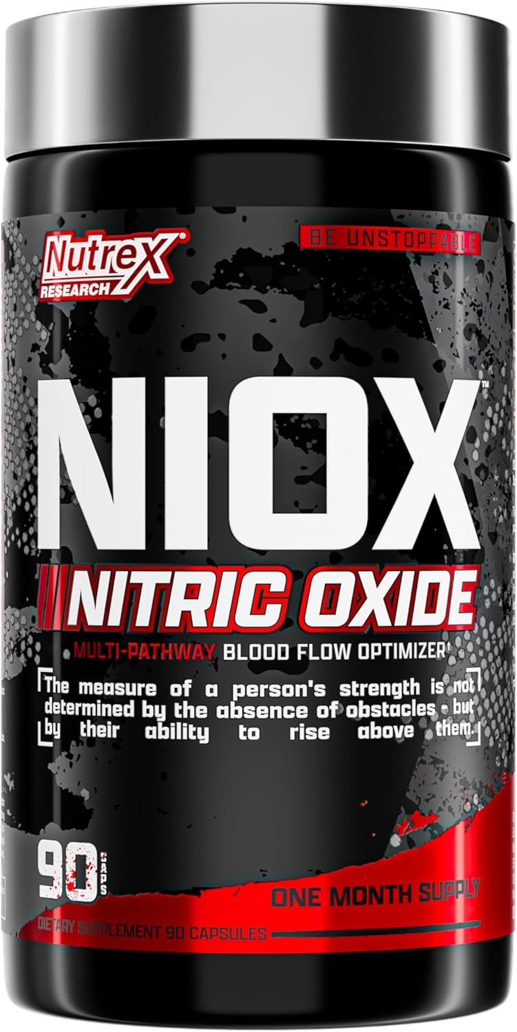 مکمل نیتریک اکساید و پمپ عضلانی Nutrex Research، 90 کپسول
