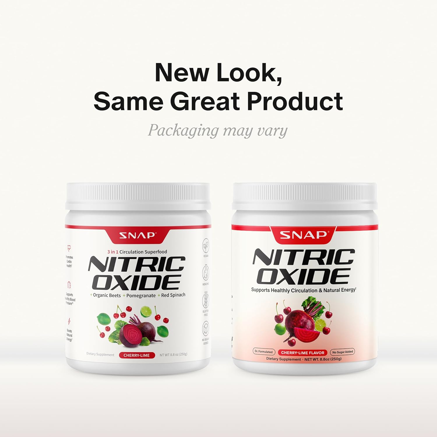 مکمل چغندر و تقویت نیتریک اکساید Snap Supplements، 30 وعده، طعم لیمو سبز