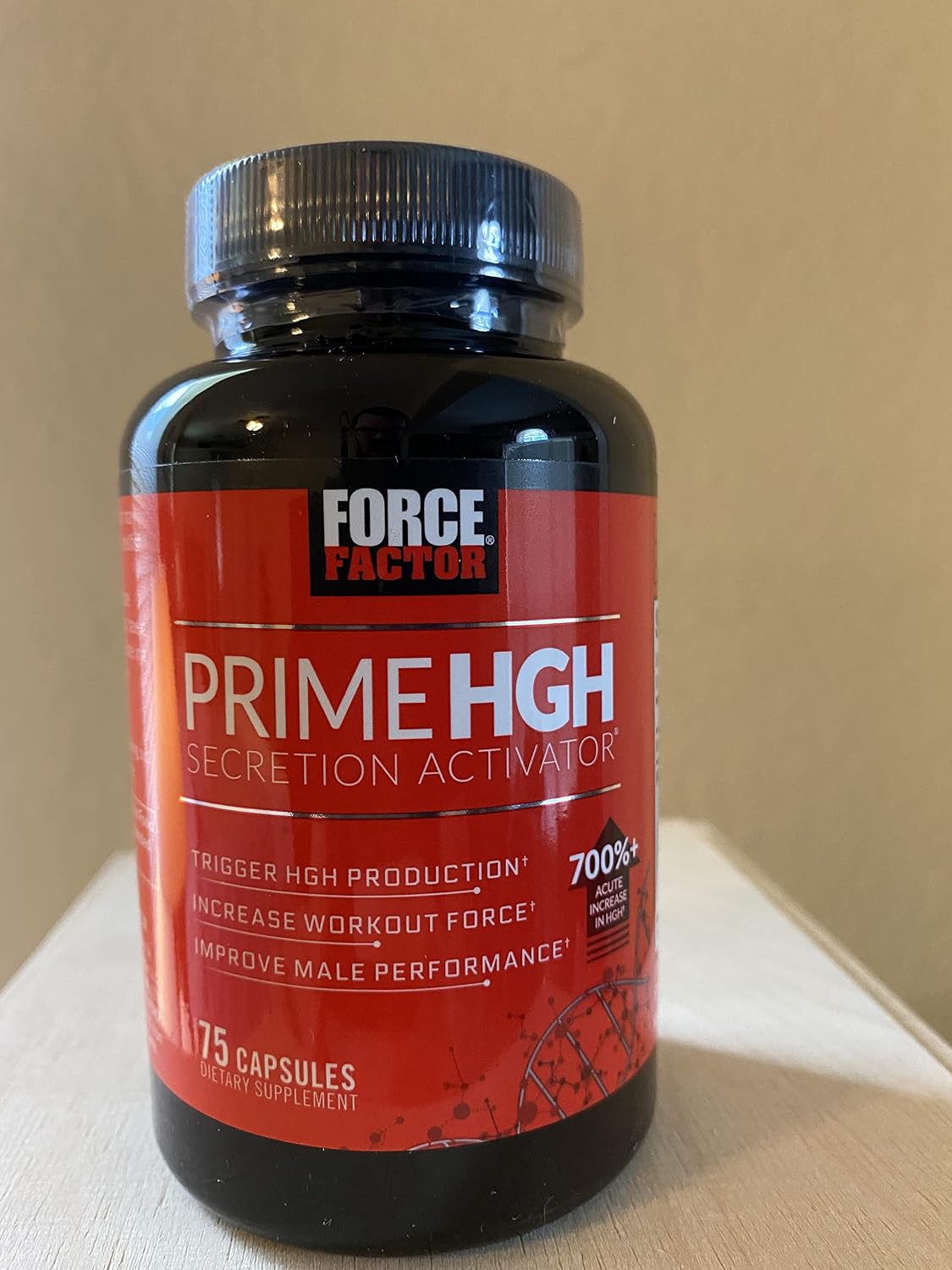 مکمل حمایت از ترشح HGH Force Factor مدل Prime HGH، 225 عدد