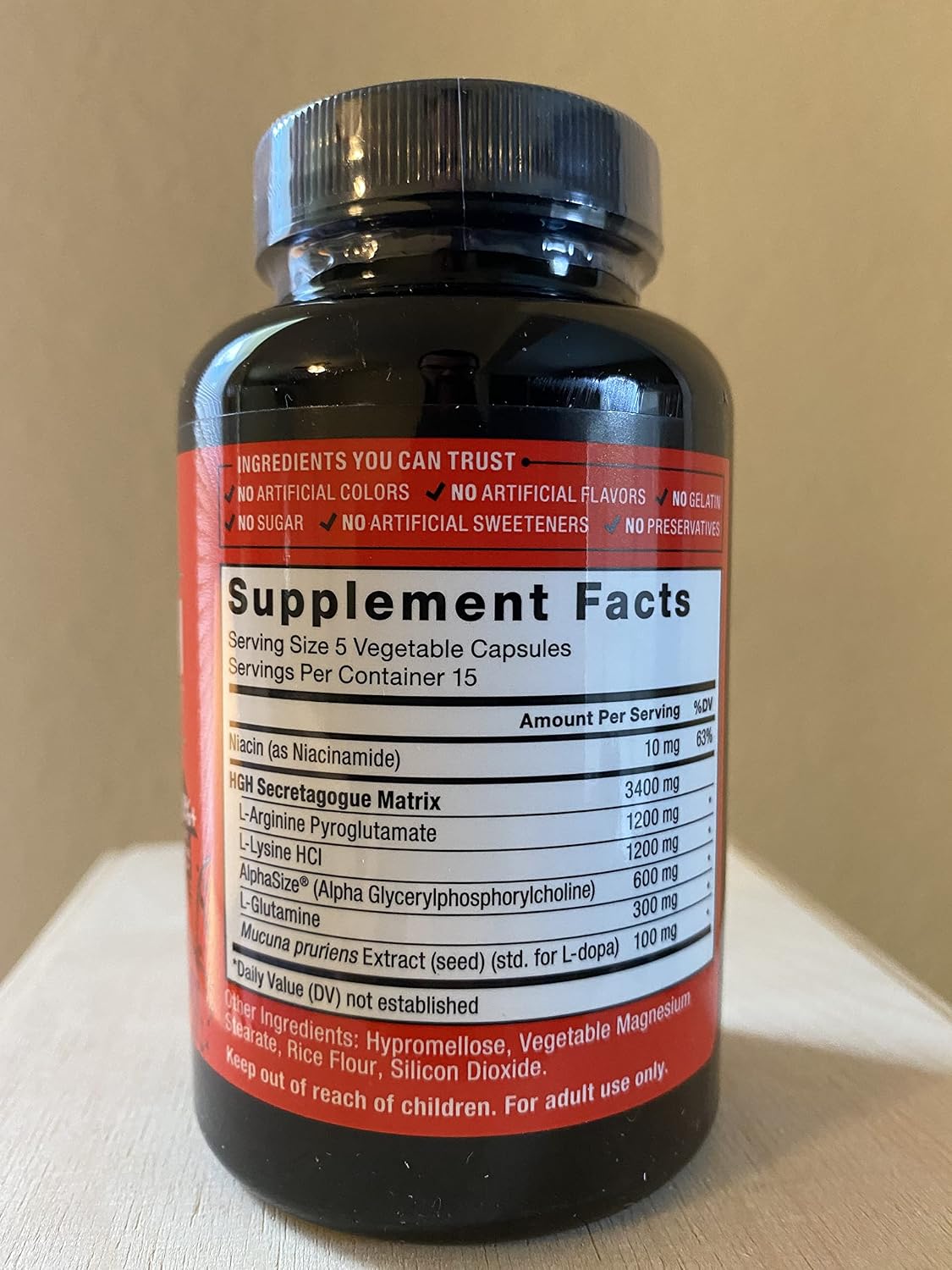 مکمل حمایت از ترشح HGH Force Factor مدل Prime HGH، 225 عدد