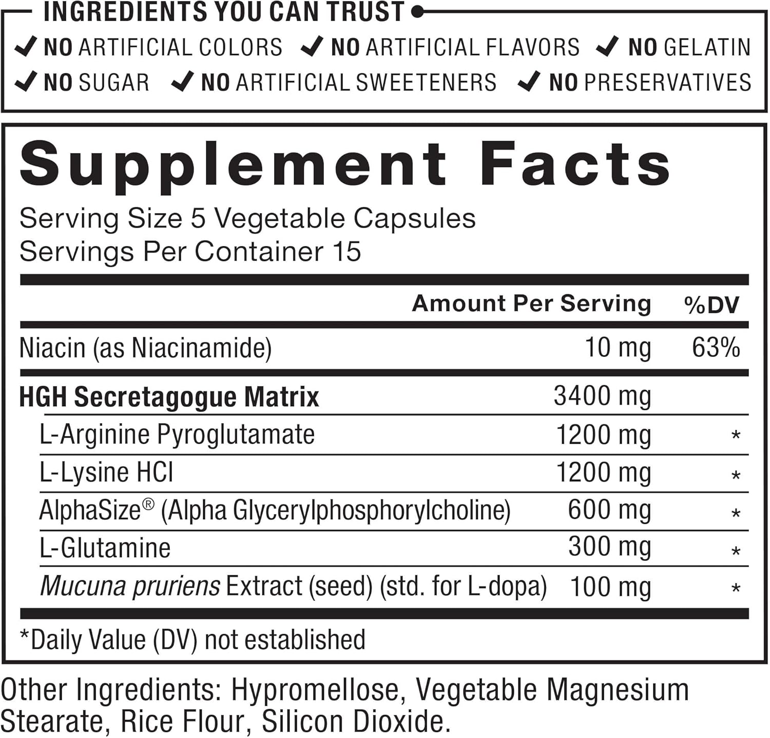 مکمل حمایت از ترشح HGH Force Factor مدل Prime HGH، 225 عدد