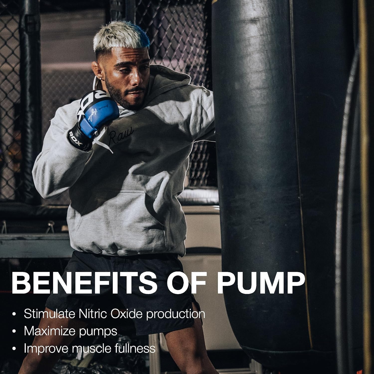 مکمل پری‌ورک‌اوت RAW مدل Pump، 40 وعده، طعم هندوانه