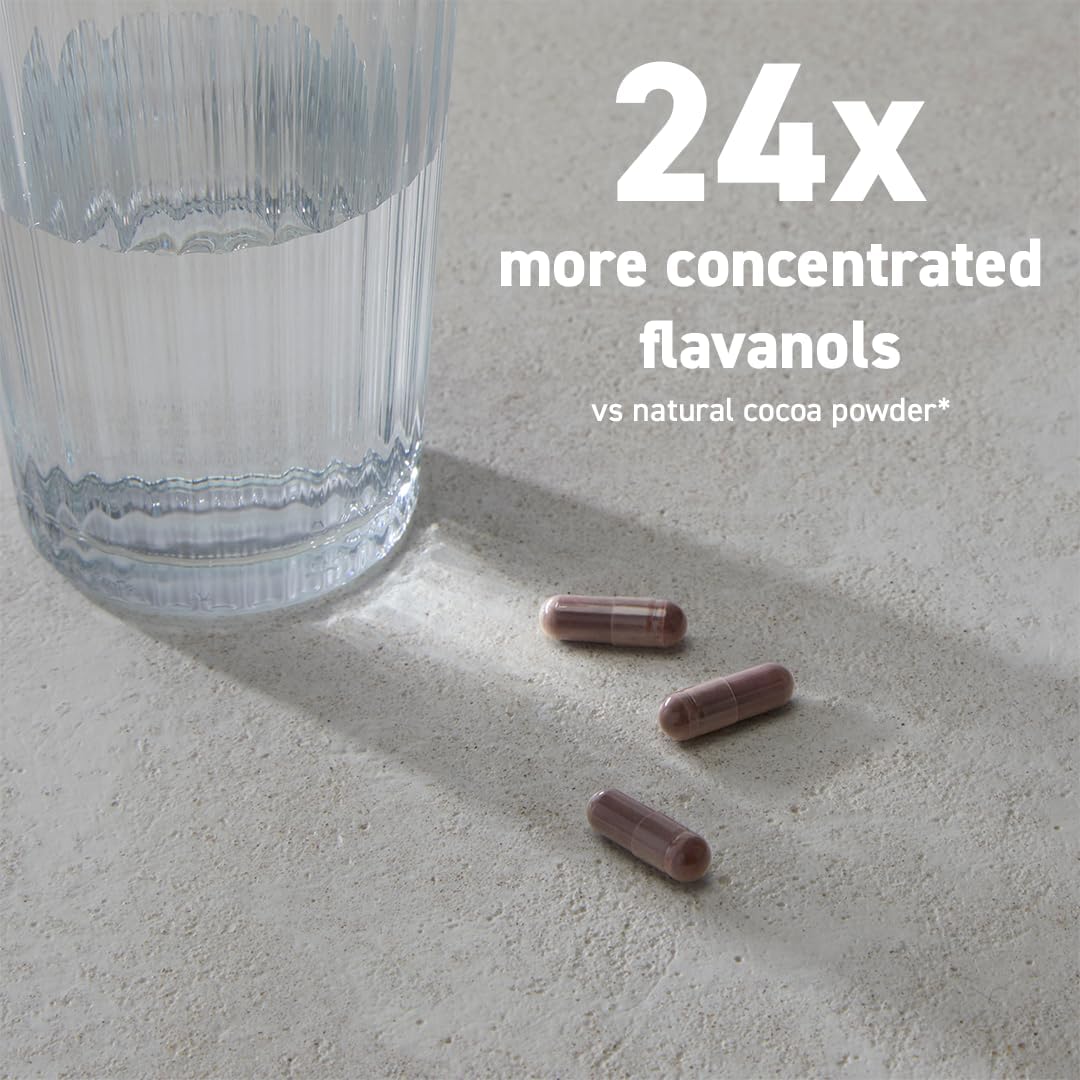 مکمل نوتروپیک حافظه و تمرکز CocoaVia، 750 میلی‌گرم، 180 کپسول