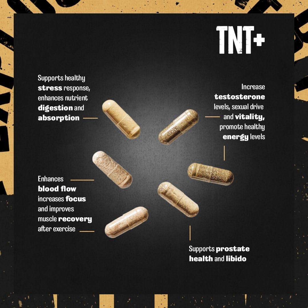مکمل تقویت عملکرد مردان Animal مدل TNT+، 30 بسته