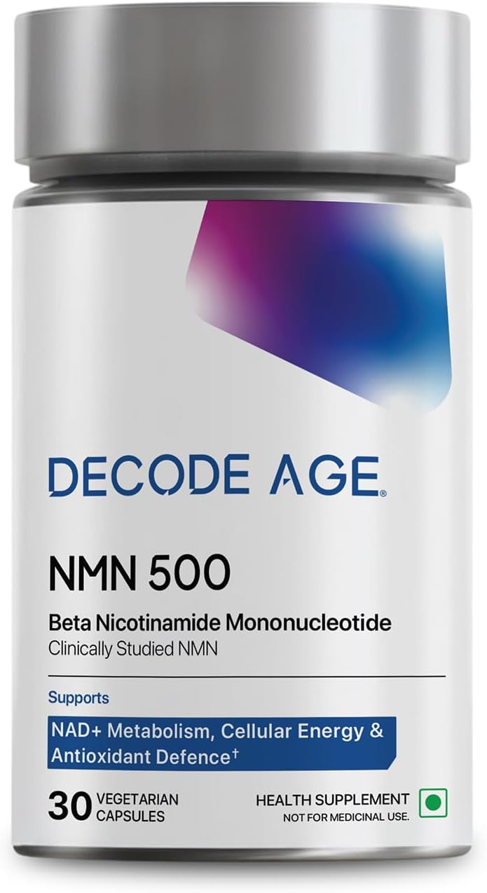 مکمل NMN و پشتیبانی NAD+ Decode Age، 30 کپسول