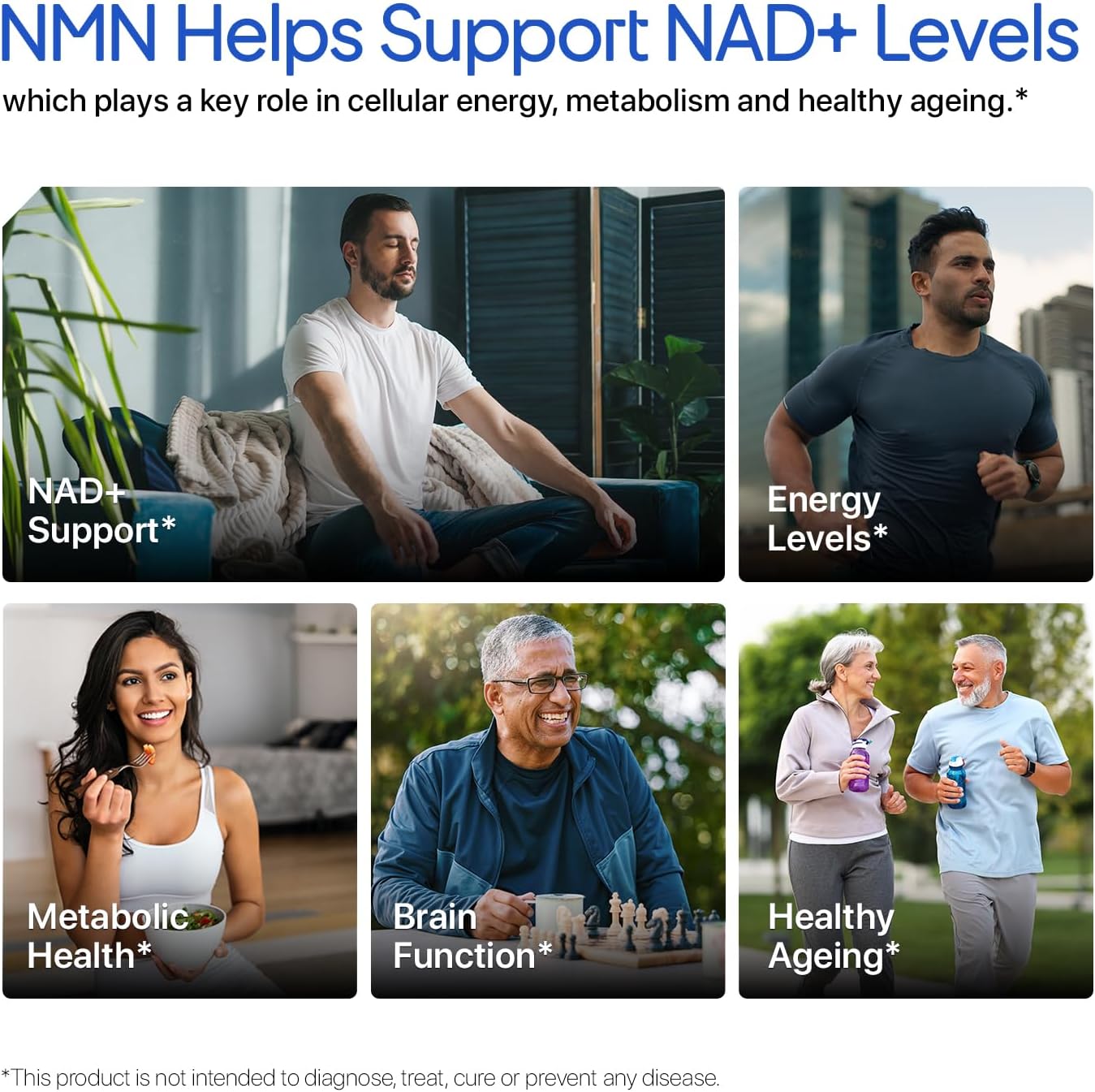 مکمل NMN و پشتیبانی NAD+ Decode Age، 30 کپسول