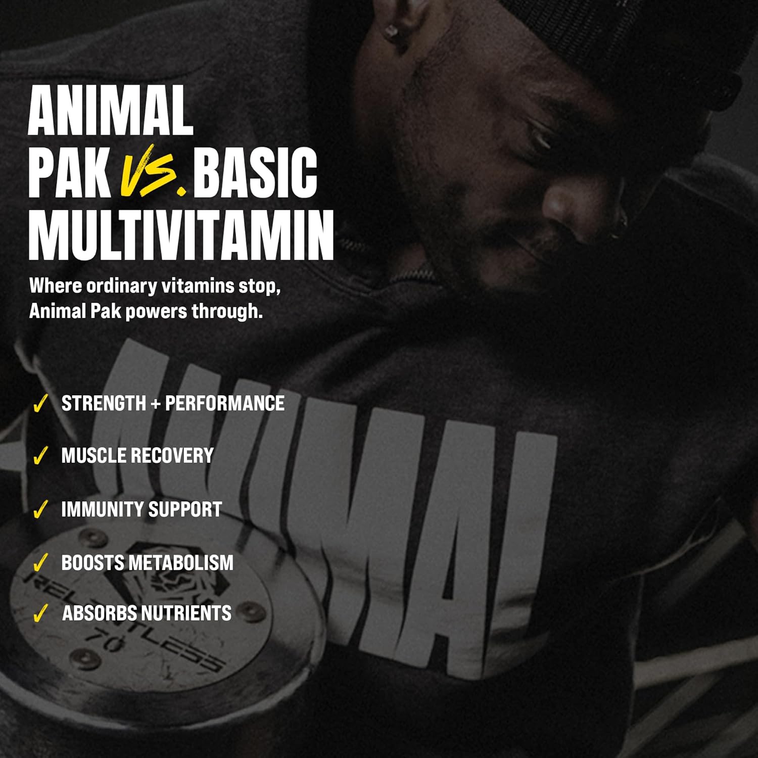 مکمل ویتامین و مواد معدنی Animal مدل Pak، 44 عدد