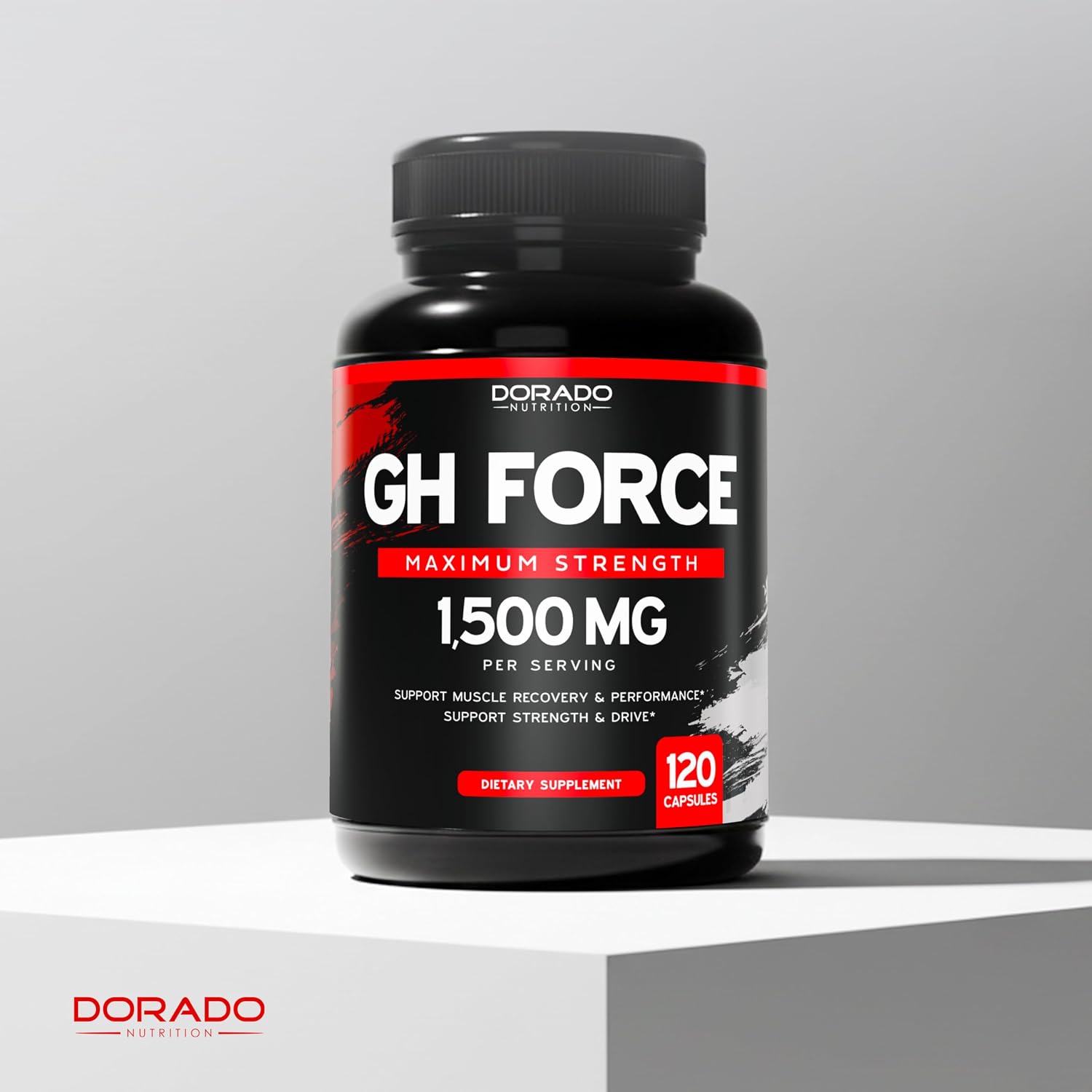 مکمل حمایت از ترشح HGH DORADO NUTRITION، 1500 میلی‌گرم، 120 عدد