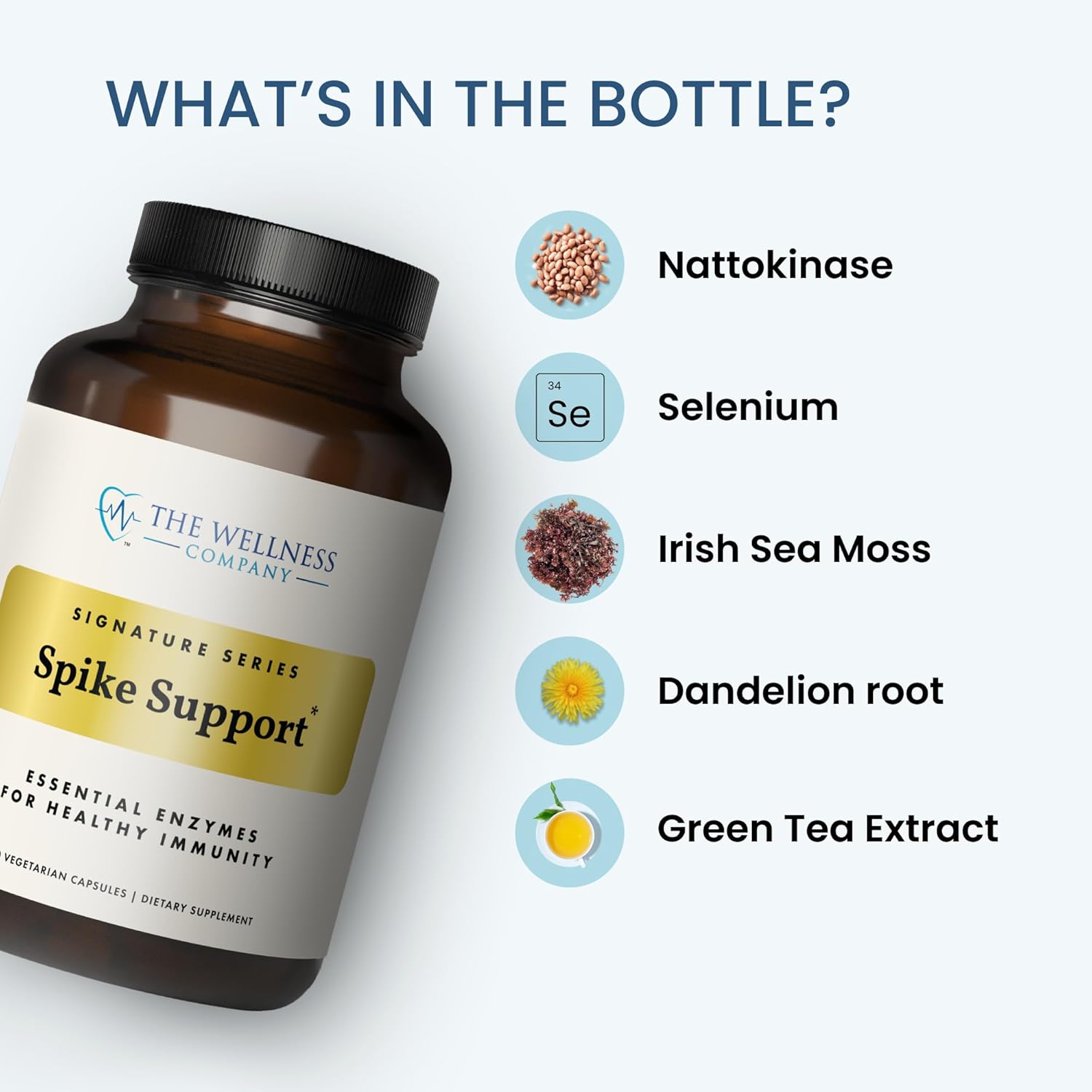 مکمل حمایت از سیستم ایمنی The Wellness Company، 120 کپسول