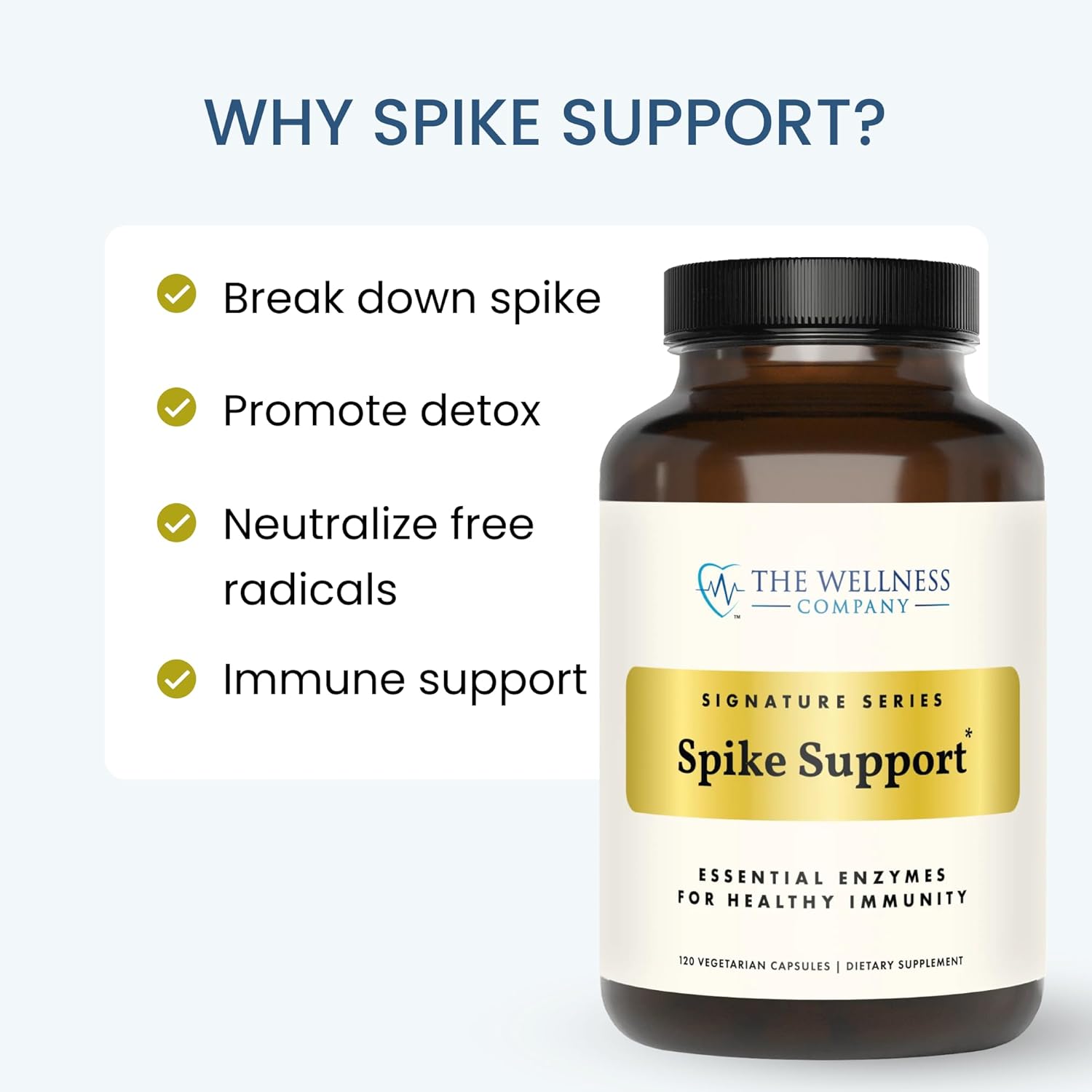 مکمل حمایت از سیستم ایمنی The Wellness Company، 120 کپسول
