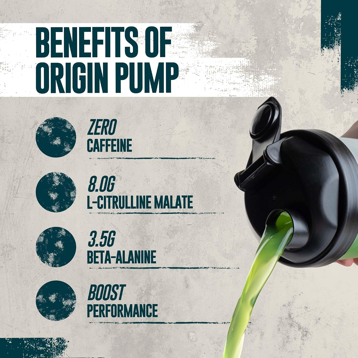 مکمل پری‌ورک‌اوت Myprotein مدل Origin Stim Free، 600 گرم، طعم سیب ترش