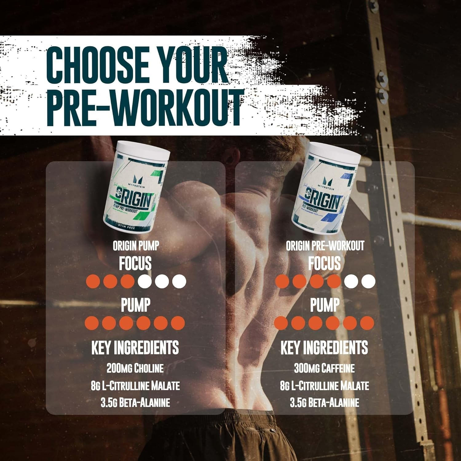 مکمل پری‌ورک‌اوت Myprotein مدل Origin Stim Free، 600 گرم، طعم سیب ترش