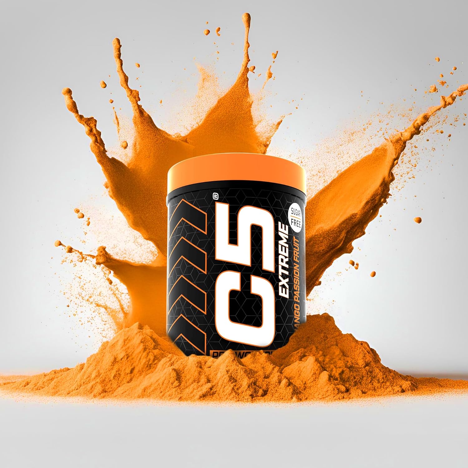 مکمل پری‌ورک‌اوت C5 مدل Extreme، 200 میلی‌گرم، 24 وعده، طعم انبه و پشن‌فروت