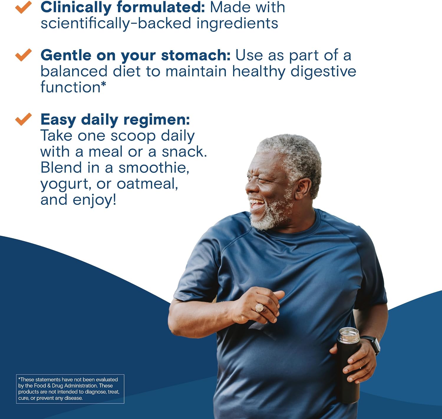 مکمل فیبر و پشتیبانی طبیعی GLP-1 Bariatric Fusion مدل GLP-1 Booster، 20 وعده