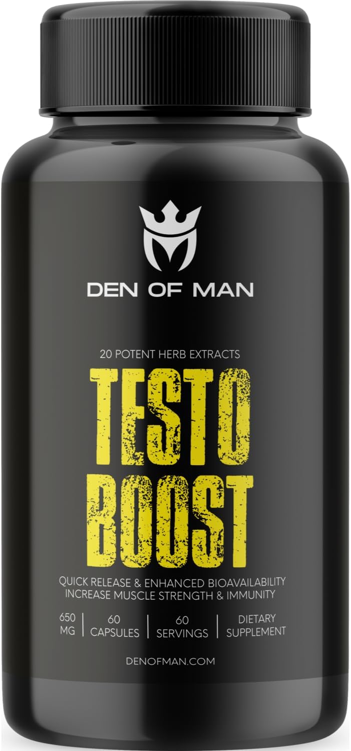 مکمل تقویت عملکرد مردان Den of Man، 60 کپسول