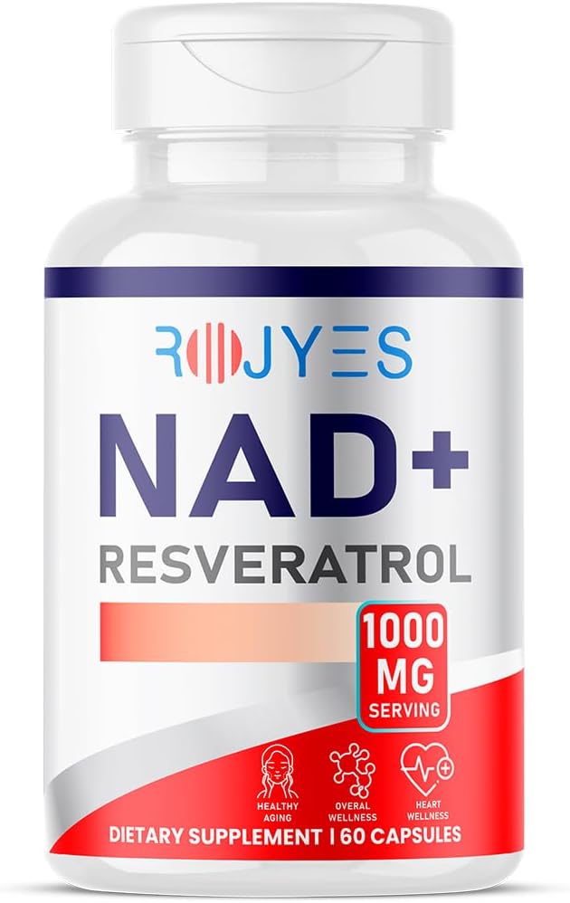 مکمل NAD+ و انرژی سلولی Rojyes، 60 کپسول
