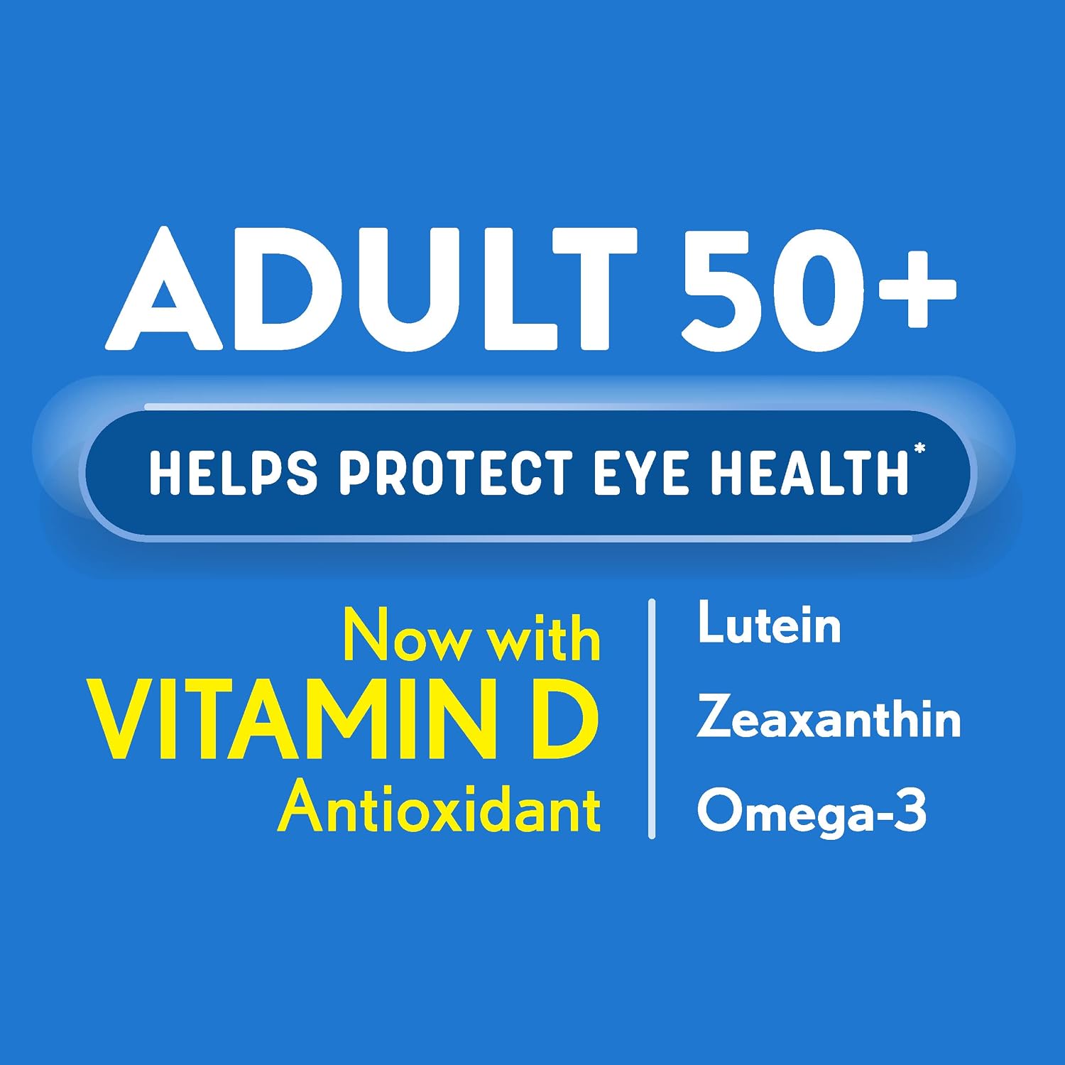 Ocuvite، مکمل ویتامین چشم، 50 عدد، مناسب بزرگسالان بالای ۵۰ سال