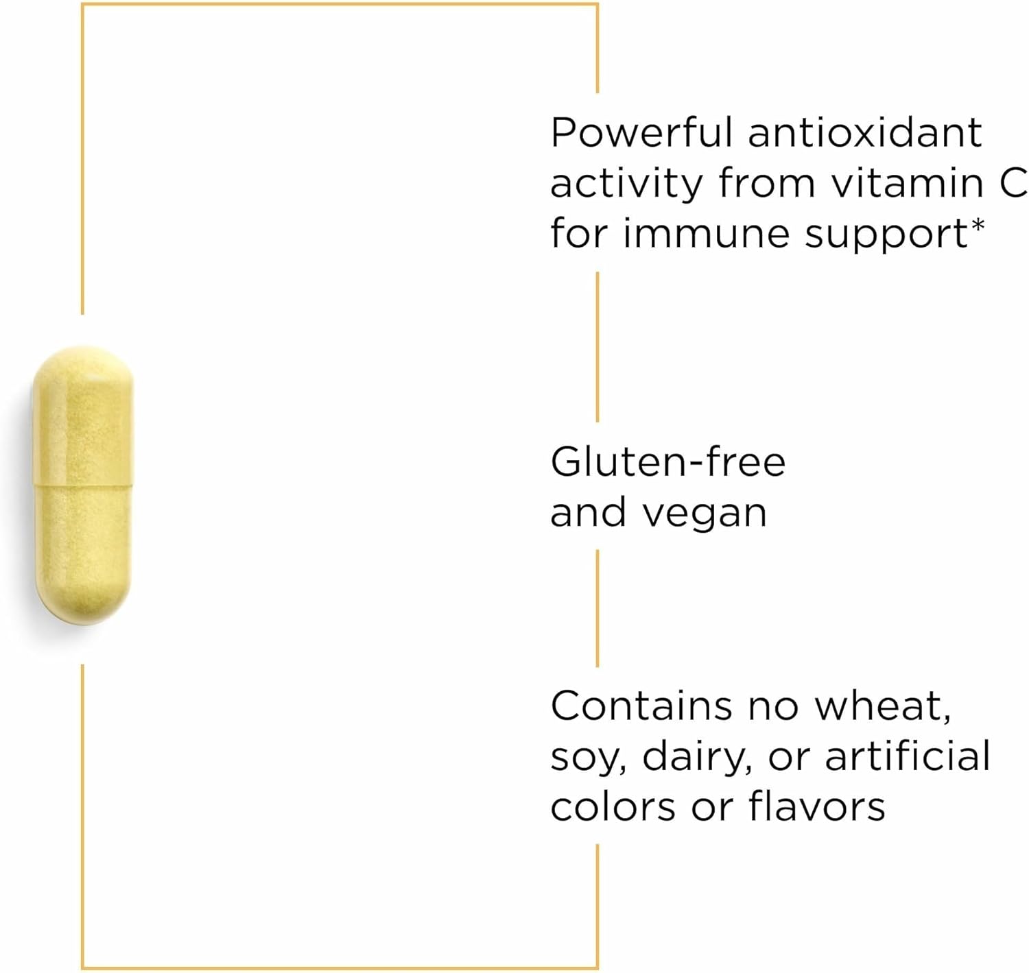 Integrative Therapeutics، مکمل ویتامین C، 180 کپسول
