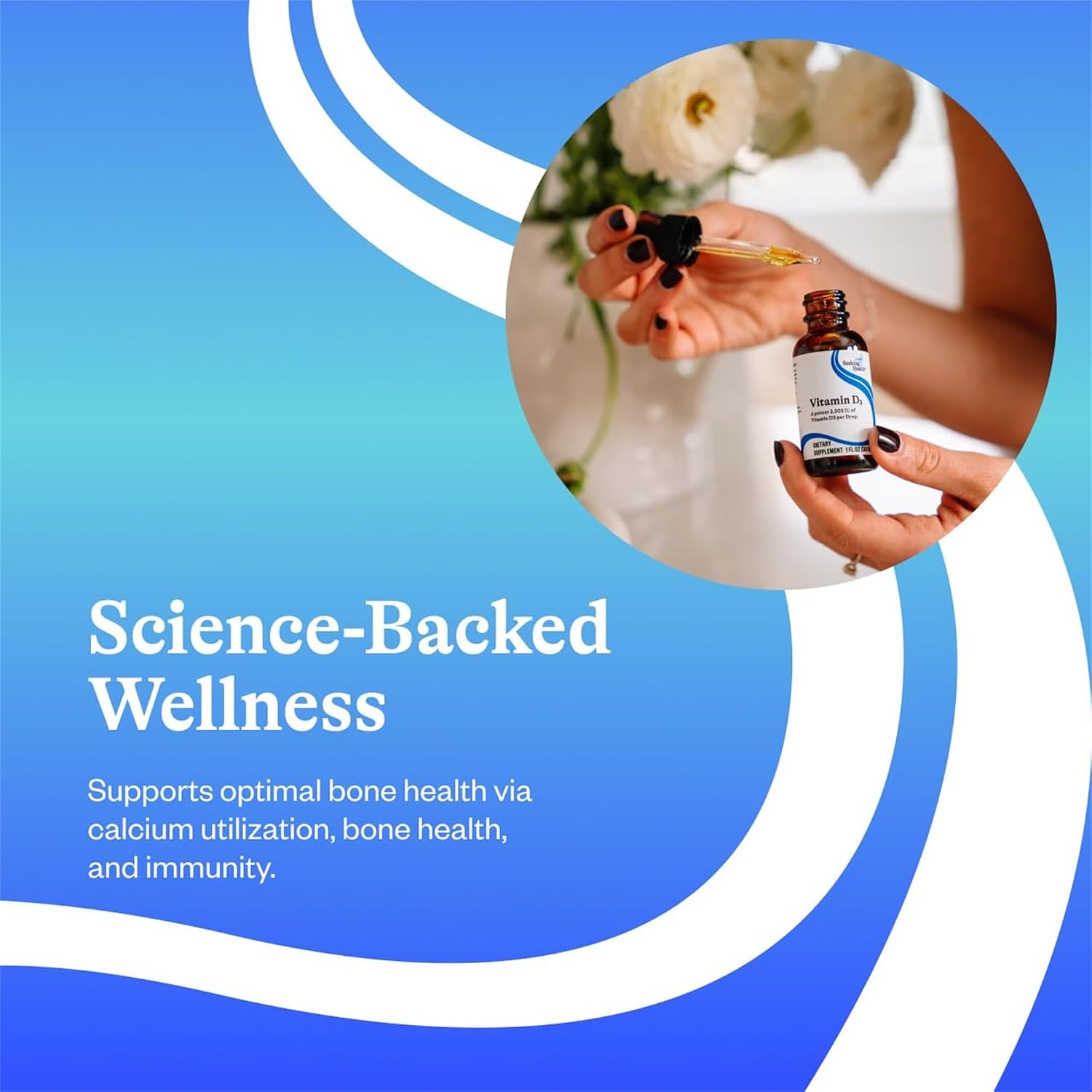 Seeking Health، مکمل ویتامین D3، 900 سروینگ