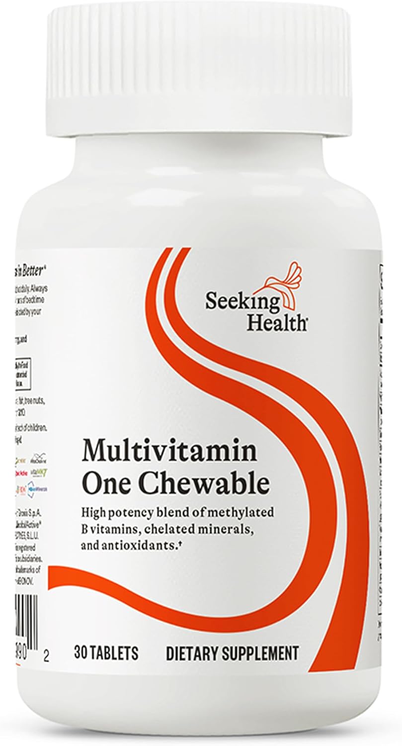 Seeking Health، مولتی‌ویتامین و مینرال، مدل Optimal Multivitamin Chewable، 30 قرص