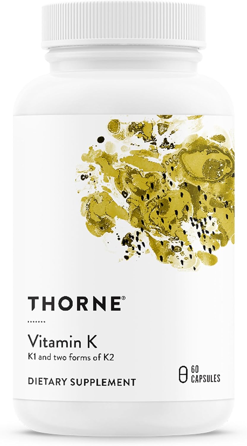 THORNE، مکمل ویتامین K2، 60 کپسول