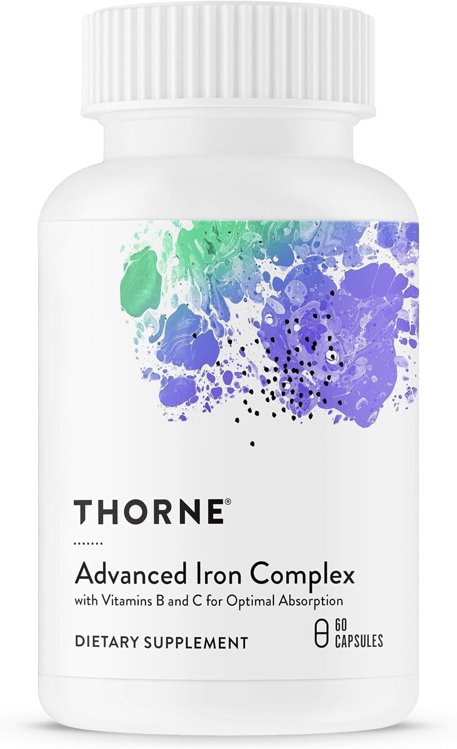 THORNE، مکمل آهن، 60 سروینگ