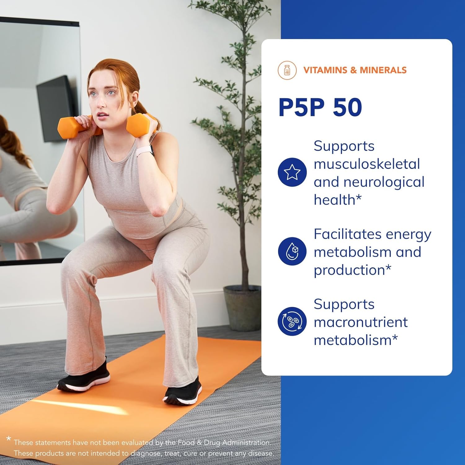 Pure Encapsulations، مکمل ویتامین B6، 60 کپسول