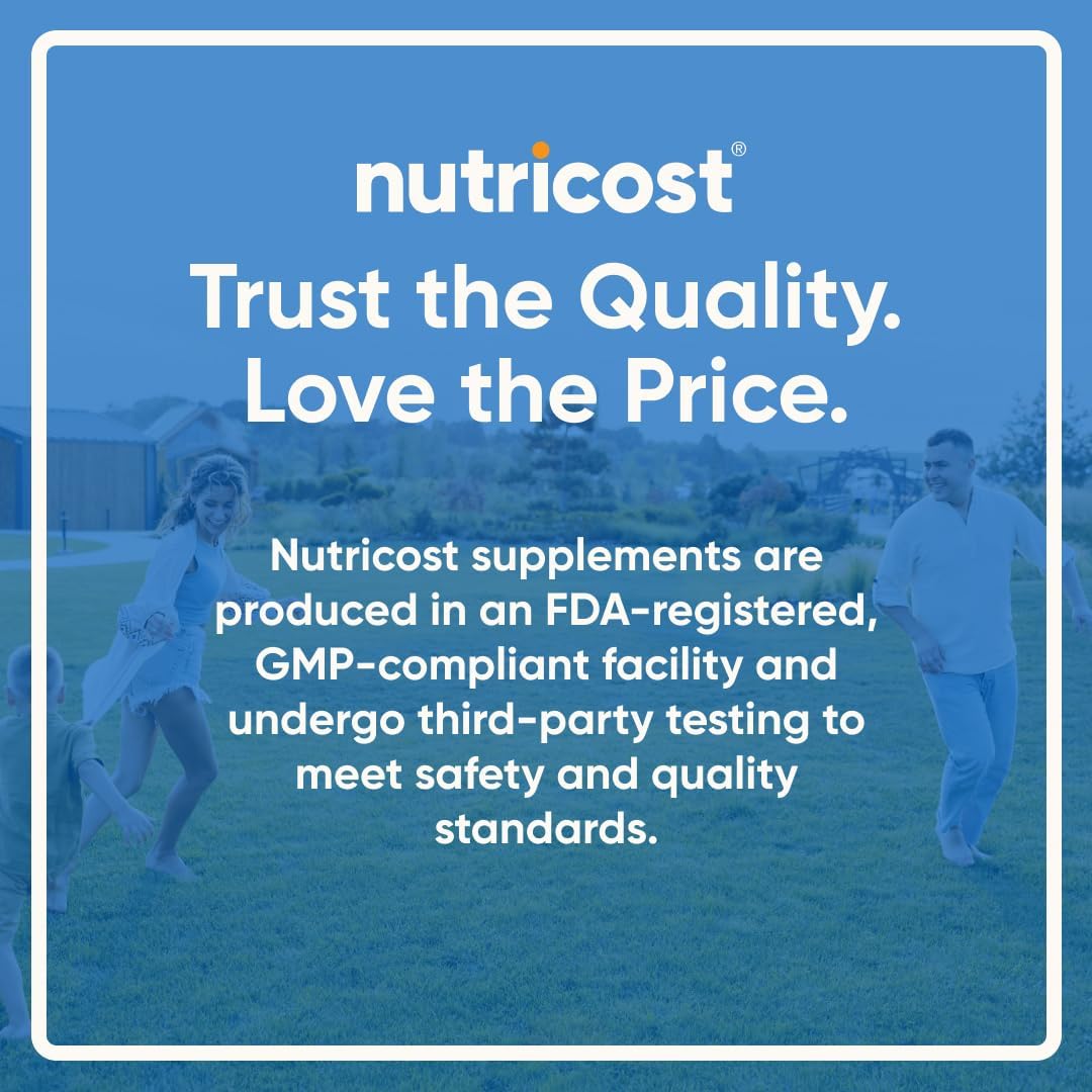 Nutricost، مکمل ویتامین D3 و K2، 100 میکروگرم و 5000 IU، 120 سافت‌ژل