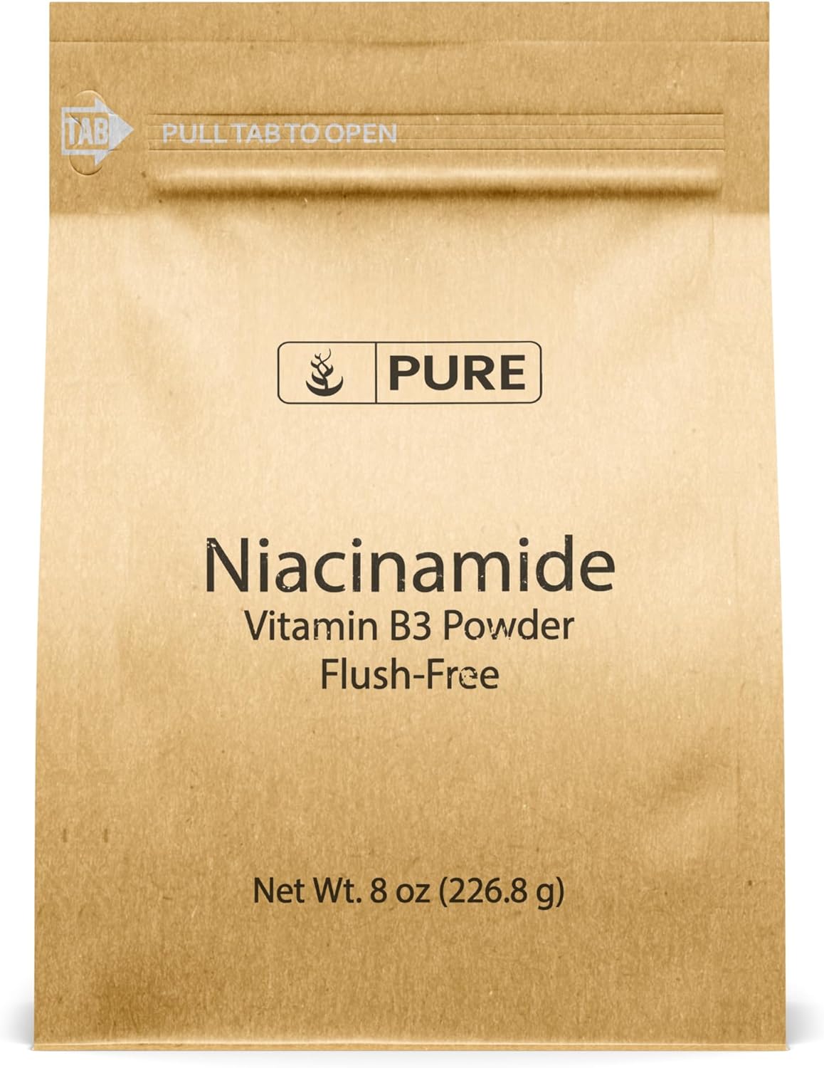 Pure Organic Ingredients، مکمل ویتامین B3، پودر