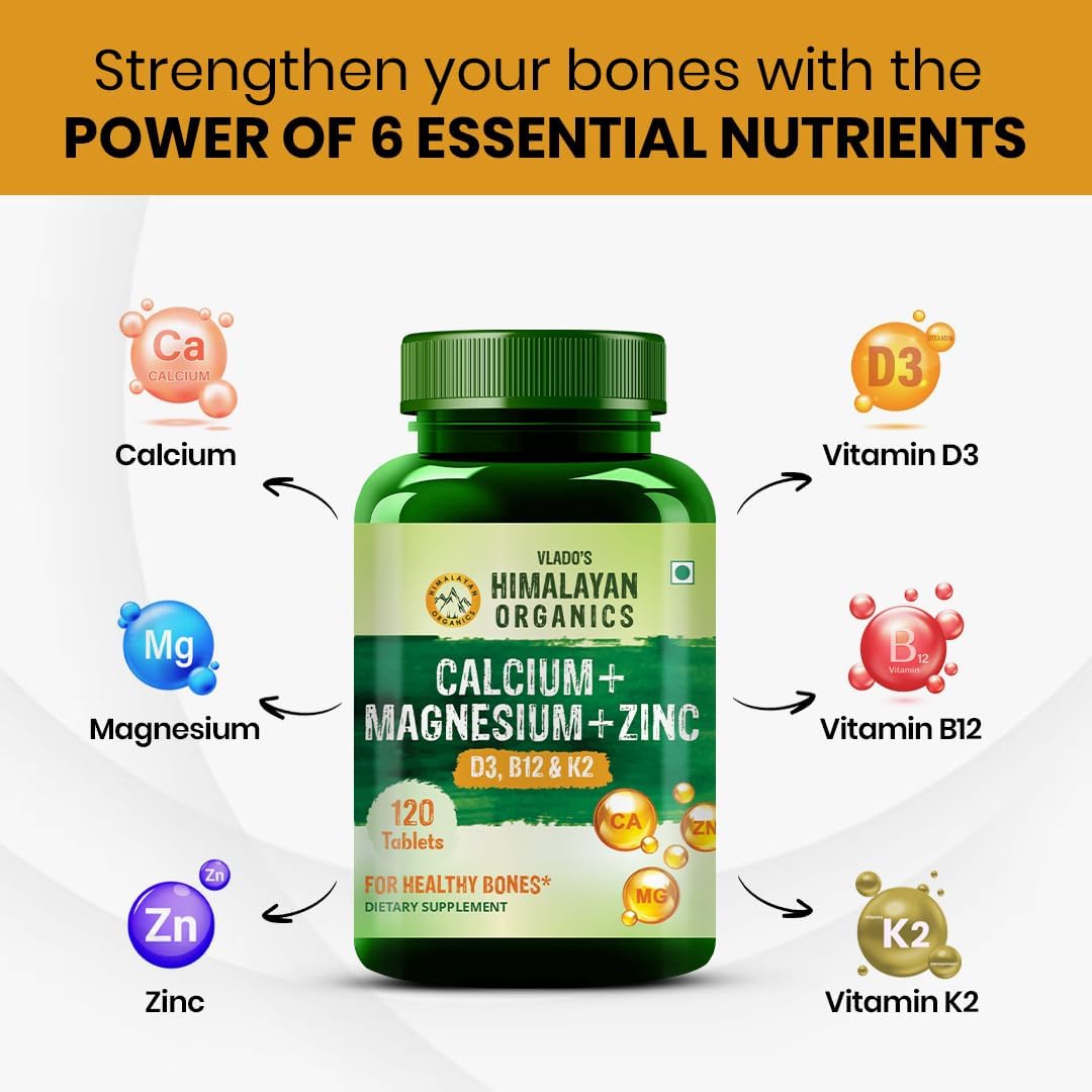 Himalayan Organics، مکمل مفاصل و استخوان، قرص